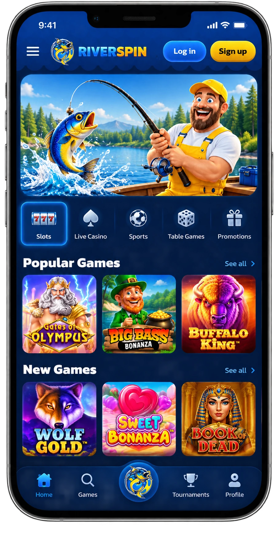 Riverspin Casino App